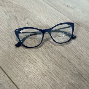 Women’s blue cat eye eyeglasses